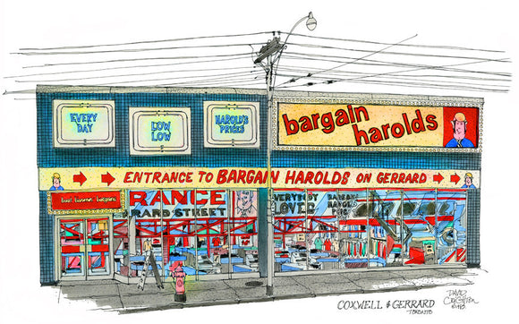 Bargain Harold's by David Crighton