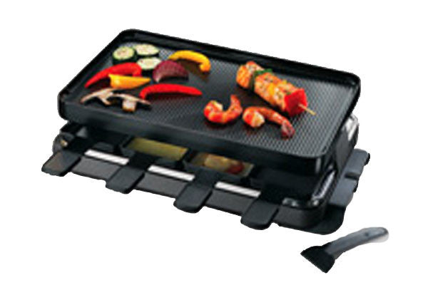 Swissmar 8 Person Classic Raclette Party Grill - Black