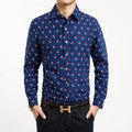 Mens Hawaiian Shirt Male Casual camisa masculina  Printed Beach Shirts Short Sleeve.