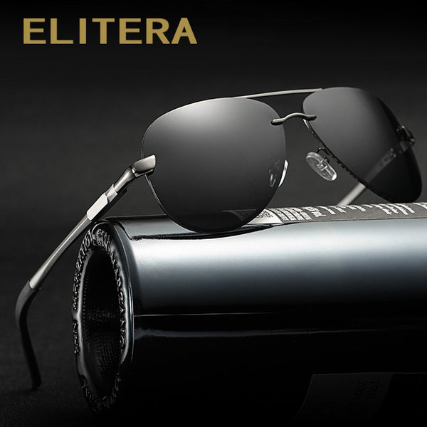 ELITERA Aluminum Magnesium Alloy Sunglasses Men.