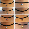 Multilayer Chokers Necklaces For Women Triangle Geometric.