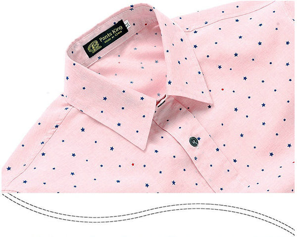 New Fashion Short Sleeve Casual Slim Mens Dress Shirts Summer Hot Shirt For Men