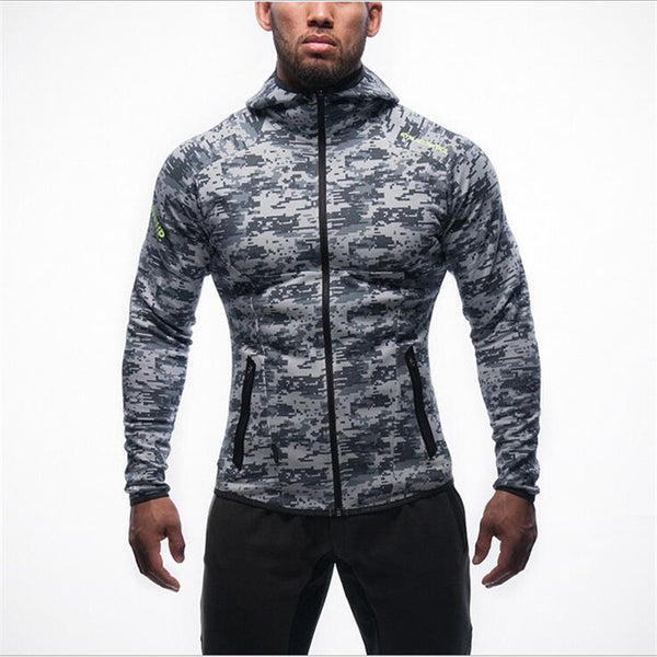 New Fitness Men Hoodies