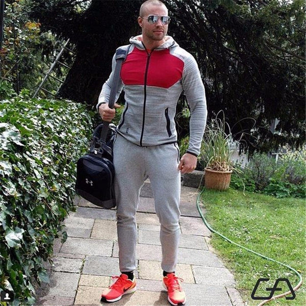 New Fitness Men Hoodies