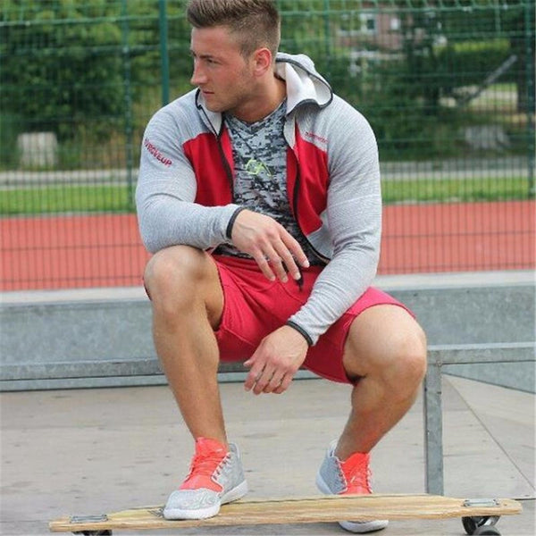 New Fitness Men Hoodies