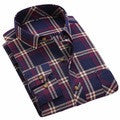 Men's short-sleeved plaid shirt summer new fashion England shirt mens slim fit.