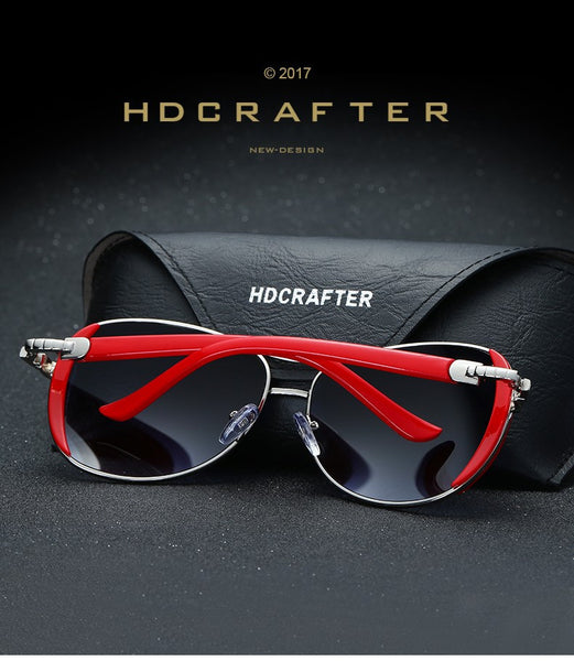 HDCRAFTER 2017 Luxury brand Women Sunglasses.