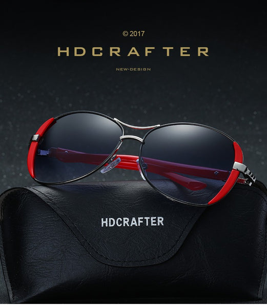 HDCRAFTER 2017 Luxury brand Women Sunglasses.
