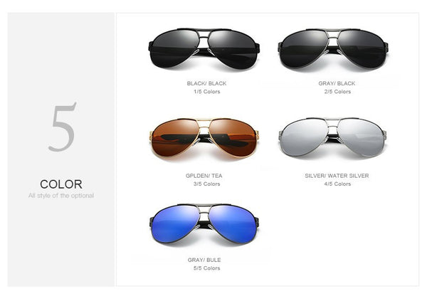 Men's UV400 sunglasses mirror Eyewear Sun glasses for men with case box.
