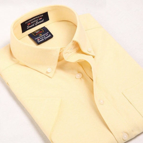 Mens Short Sleeve Shirts Summer New Arrival Casual Social Shirt for Men Regular Fit Luxury Cotton Dress Shirts.