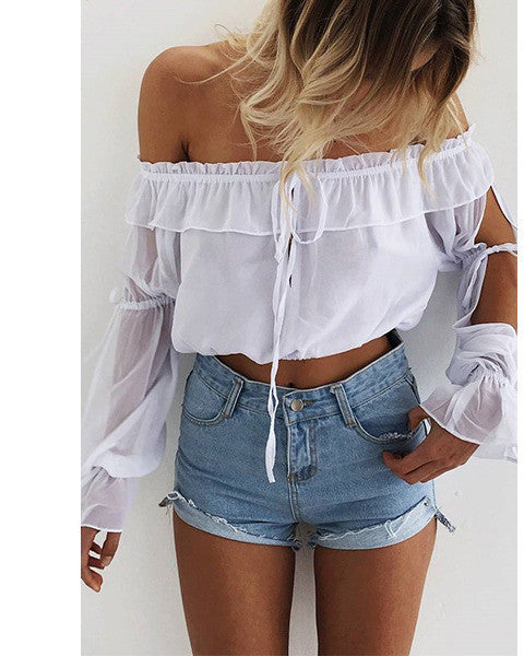 Simplee Casual black hemming denim shorts women Button summer beach 2017.