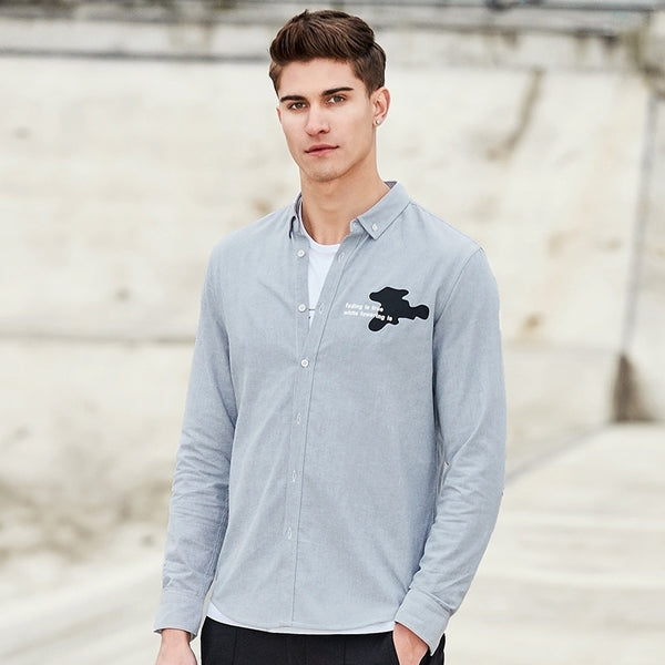 Pioneer Camp New arrival Spring men shirt brand-clothing fashion male casual shirt.