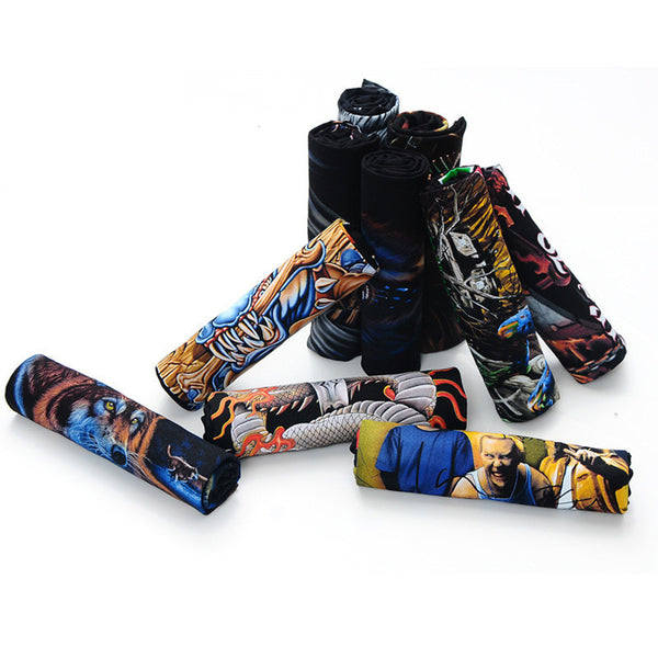 Hot Sale Brand New Fashion Summer Men T-shirt 3d Print Nightmare Tiger Short-Sleeved.