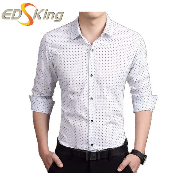 Men Wine Red Single Breasted Long Sleeve Shirt Casual Men Dress Shirt.