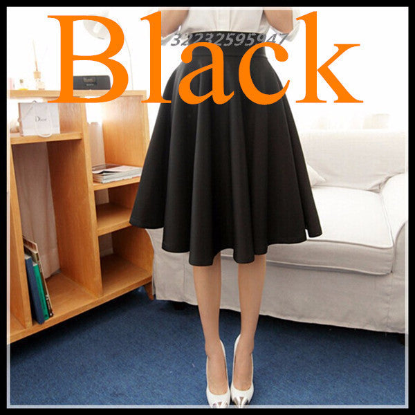 In The Autumn And Winter Grown Place Umbrella Skirt.