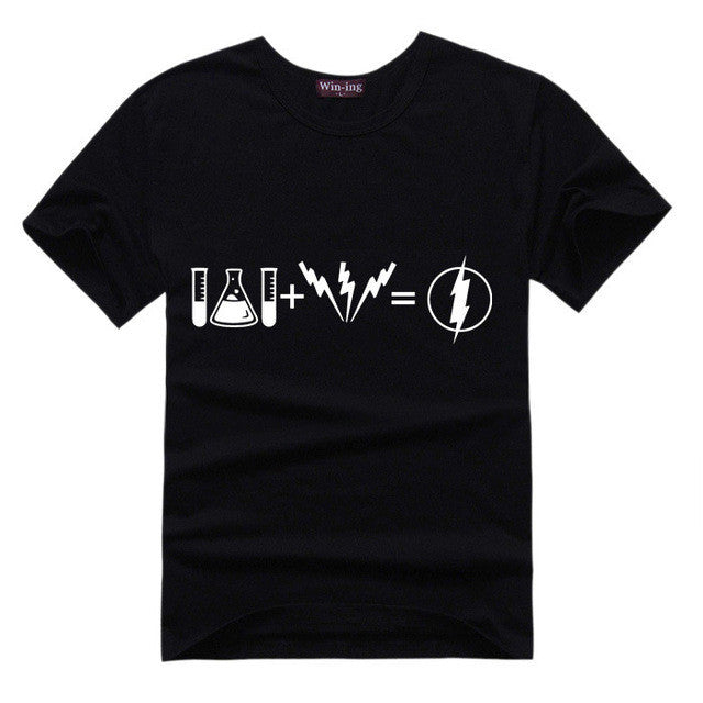 The Big Bang Theory Heroes In Theory T-Shirt – Officially Licensed TBBT Tee (Black)