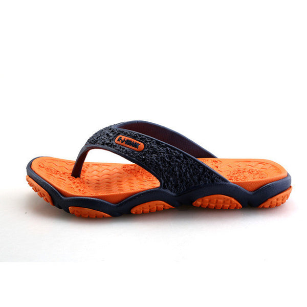 Summer Men Designer Flip Flops Male Casual Beach Shoes Platform Slip on Sandals Breathable Shoes Hot Sales