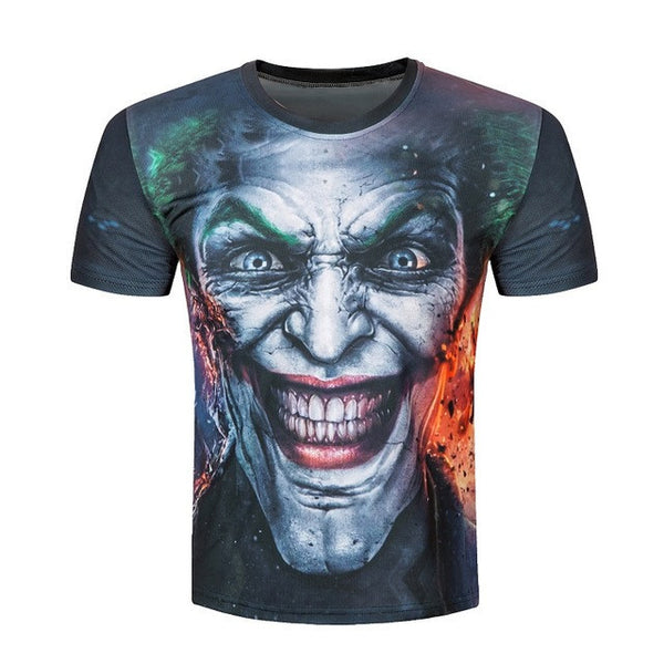 new the Joker 3d t shirt.