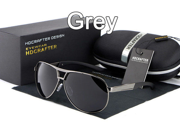 Men's UV400 sunglasses mirror Eyewear Sun glasses for men with case box.