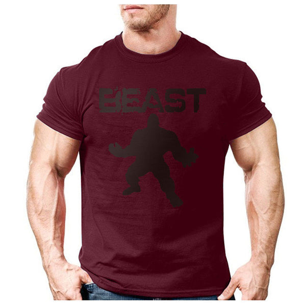 New Brand clothing Bodybuilding Fitness Men beast printed t-shirts Golds Gorilla Wear tee shirts Stringer tops.
