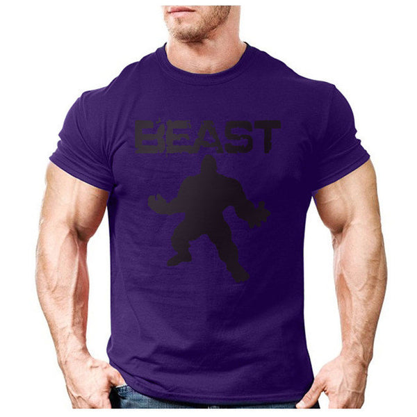 New Brand clothing Bodybuilding Fitness Men beast printed t-shirts Golds Gorilla Wear tee shirts Stringer tops.