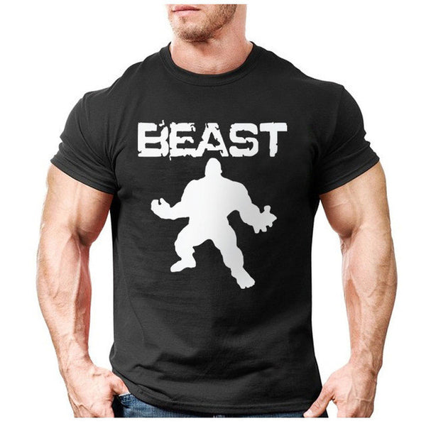 New Brand clothing Bodybuilding Fitness Men beast printed t-shirts Golds Gorilla Wear tee shirts Stringer tops.