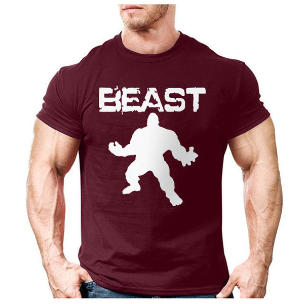 New Brand clothing Bodybuilding Fitness Men beast printed t-shirts Golds Gorilla Wear tee shirts Stringer tops.