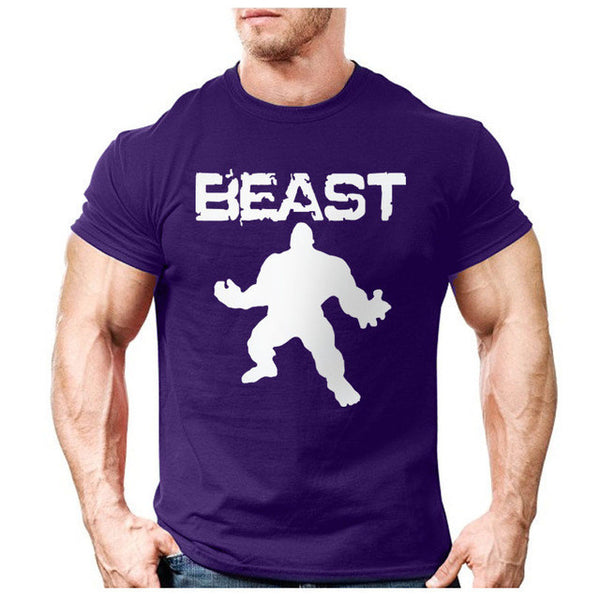 New Brand clothing Bodybuilding Fitness Men beast printed t-shirts Golds Gorilla Wear tee shirts Stringer tops.