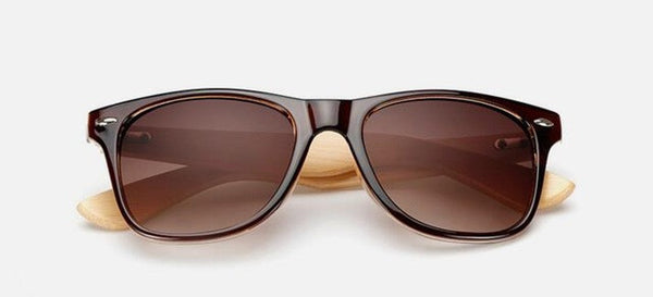 Ralferty Retro Wood Sunglasses Men Bamboo Sunglass Women Brand Design.