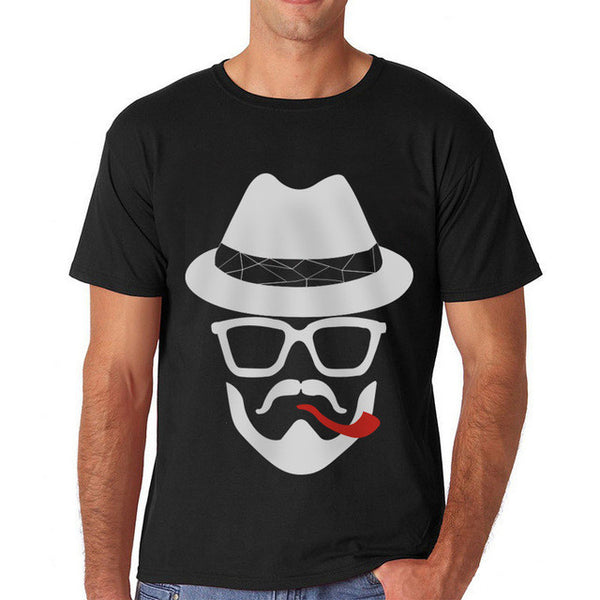 new fashion summer t shirt men o-neck cotton.