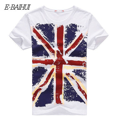 Brand new summer style Cotton men Clothing Male Slim Fit t shirt.