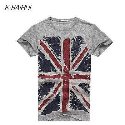 Brand new summer style Cotton men Clothing Male Slim Fit t shirt.