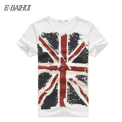 Brand new summer style Cotton men Clothing Male Slim Fit t shirt.