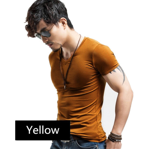 New arrival summer Fashion Casual short-sleeved men t-shirt.