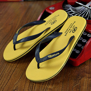 Men's Flip Flops Rubber Male Slippers Summer Fashion Beach Sandals Shoes for Man.