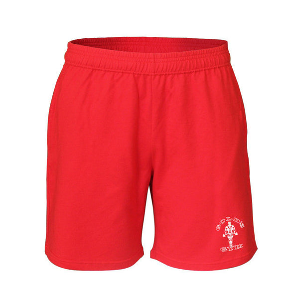 Men's Gyms Shorts With Pockets Bodybuilding Clothing Men.