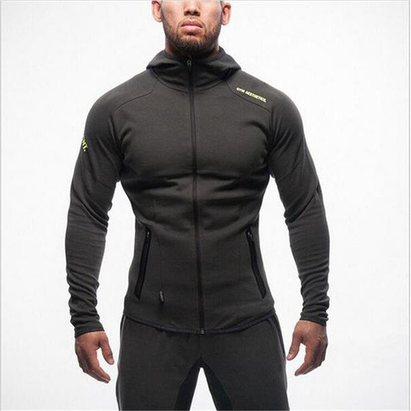 New Fitness Men Hoodies