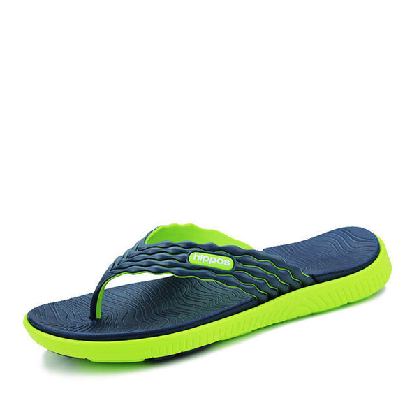 Aleader New 2017 Summer Men's Flip Flops  Massage Beach Slippers