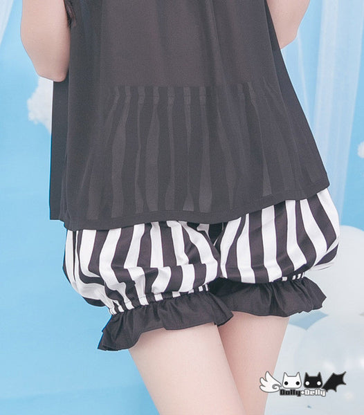 Kawaii Cosplay Shorts Lolita Bloomers Pantalooms for Women 5 Colors.