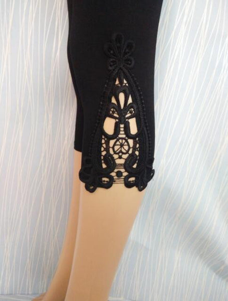 S- 7XL plus size leggings women leggings lace decoration white leggings size 7XL 6XL 5xl 4xl 3xl xxl xl L M S custom made