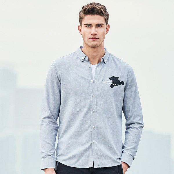 Pioneer Camp New arrival Spring men shirt brand-clothing fashion male casual shirt.