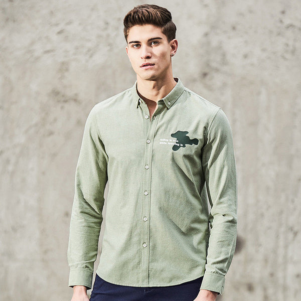 Pioneer Camp New arrival Spring men shirt brand-clothing fashion male casual shirt.