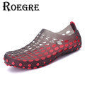 ROEGRE New Arrival Summer Comfortable Mens Flip Flops Outdoor Beach Sandals Black Blue Red White Casual Slippers