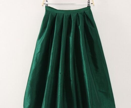 Maxi Long Skirt Floor Length Ladies High Waisted Skirts Women.