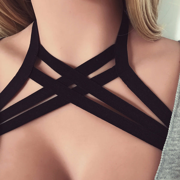 2017 Sexy Women Hollow Strappy Bra Intimates Bra Free Shipping&Wholesale.