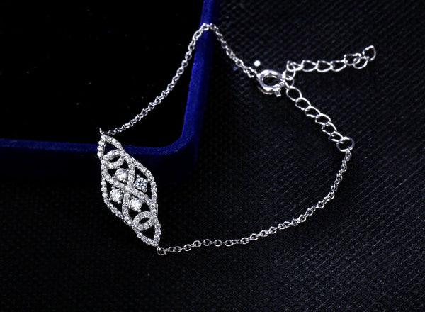 New Braclets For Girl AAA Cubic zirconia luxury wristband Jewelry.