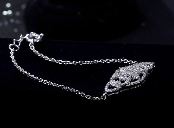 New Braclets For Girl AAA Cubic zirconia luxury wristband Jewelry.