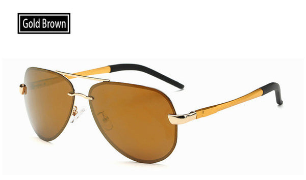 ELITERA Aluminum Magnesium Alloy Sunglasses Men.