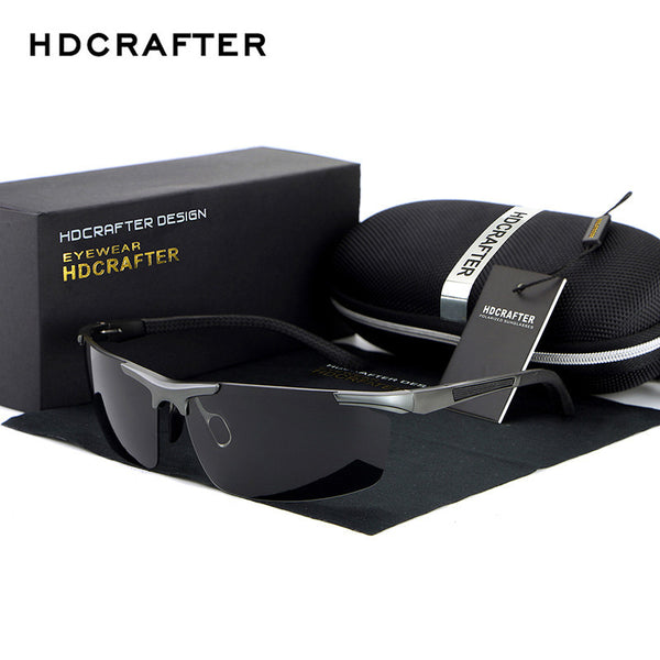 HDCRAFTER Aluminum  Magnesium  Sunglasses Polarized UV400.