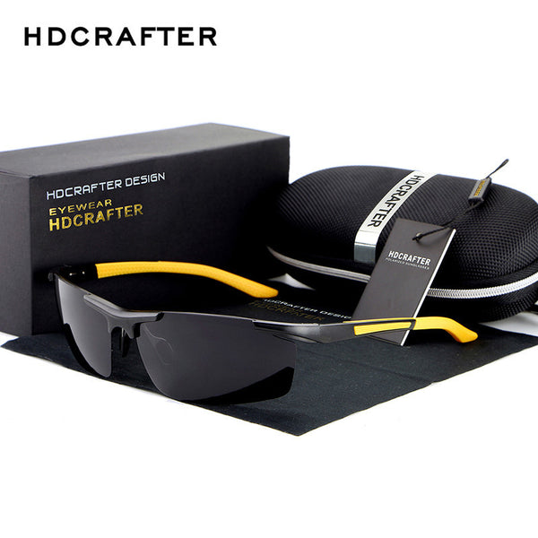 HDCRAFTER Aluminum  Magnesium  Sunglasses Polarized UV400.